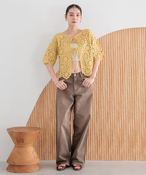 LOWRYS FARM（ローリーズファーム）の「ホソベルトミュール　496861（サンダル・レディース・ブラウン/ブラック・MEDIUM/LARGE）」の11枚目の写真