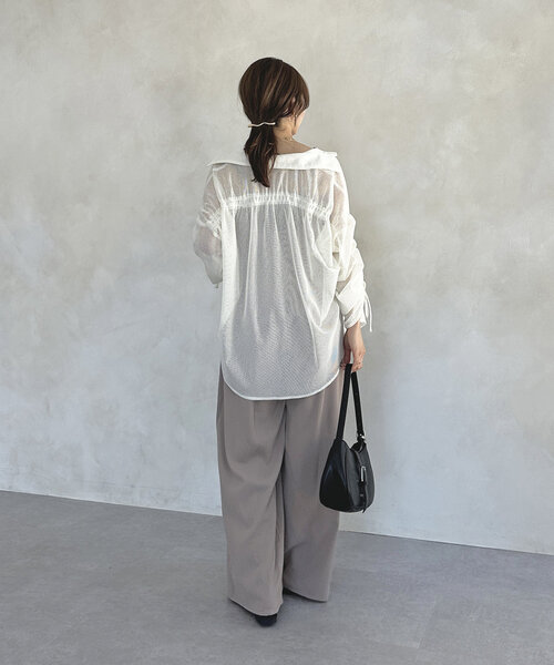 Thevon（ゼボン）の「スクエアネックキャミサロペット（つなぎ/オールインワン・レディース・ブラック/ベージュ・M）」の10枚目の写真