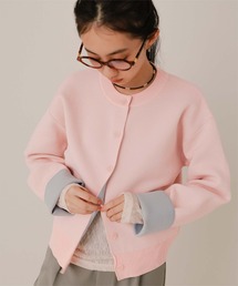 miette | バイカラーデザインニットカーディガン(カーディガン/ボレロ)