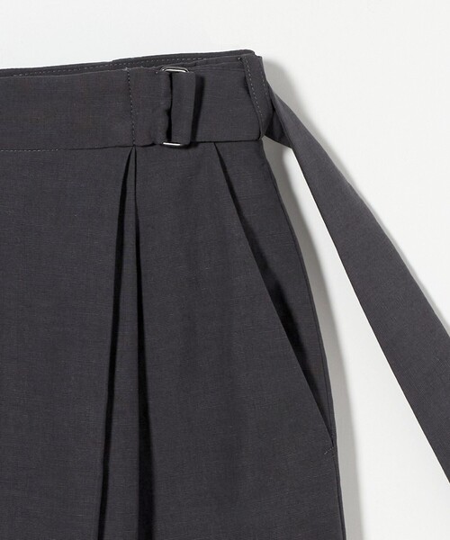 BEAUTY&YOUTH UNITED ARROWS（ビューティーアンドユースユナイテッドアローズ）の「セルロースブレンド ベルトラップスカート（スカート・レディース・ダークグレー/ナチュラル/ブラック・XS/S/M）」の20枚目の写真
