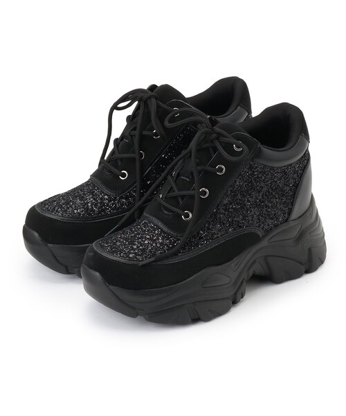 ESPERANZA（エスペランサ）の「きゅんフィットインソールスニーカー（スニーカー・レディース・ホワイト/ブラック/ブラック×ホワイト/シルバー/ゴールド・LL/L/M/S）」の6枚目の写真