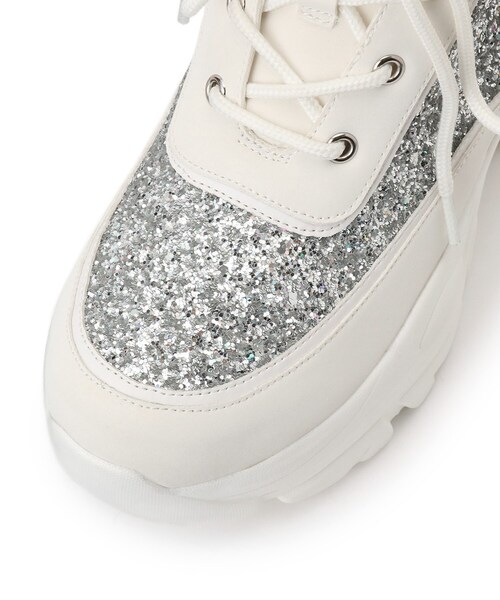 ESPERANZA（エスペランサ）の「きゅんフィットインソールスニーカー（スニーカー・レディース・ホワイト/ブラック/ブラック×ホワイト/シルバー/ゴールド・LL/L/M/S）」の14枚目の写真