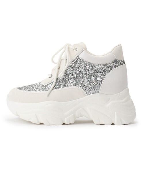 ESPERANZA（エスペランサ）の「きゅんフィットインソールスニーカー（スニーカー・レディース・ホワイト/ブラック/ブラック×ホワイト/シルバー/ゴールド・LL/L/M/S）」の19枚目の写真