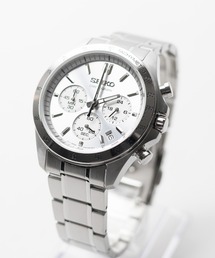 【60】】【ITN】【SEIKO】 クオーツ クロノグラフ　メタルバンド【海外モデル】