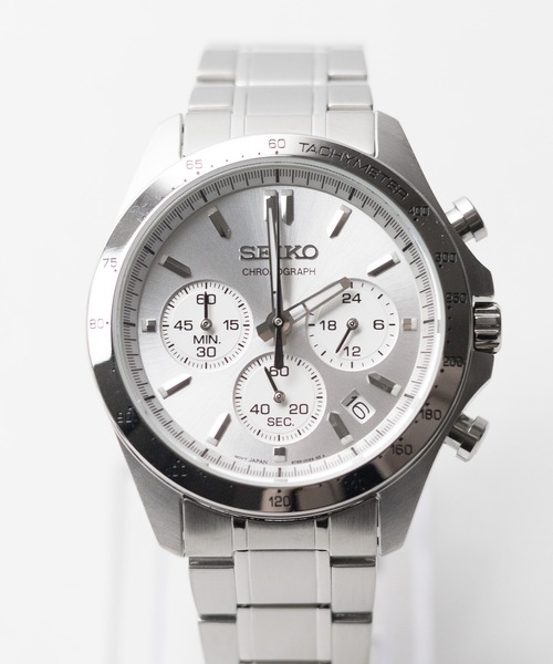 SEIKO（セイコー）の「【60】】【ITN】【SEIKO】 クオーツ クロノグラフ　メタルバンド【海外モデル】（アナログ腕時計・メンズ・ブラック系その他/ブラック/ネイビー/シルバー・FREE）」の8枚目の写真