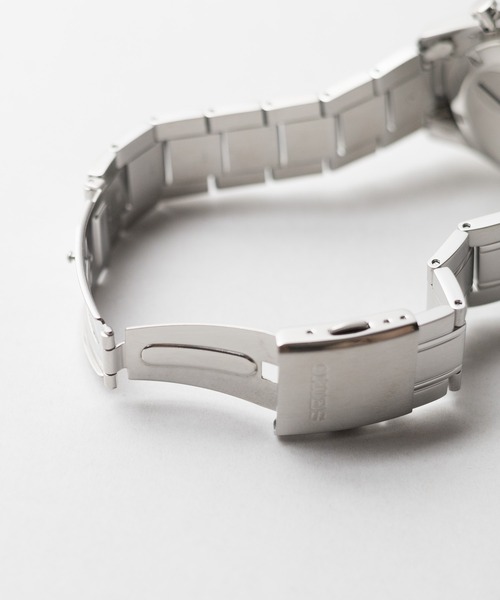 SEIKO（セイコー）の「【60】】【ITN】【SEIKO】 クオーツ クロノグラフ　メタルバンド【海外モデル】（アナログ腕時計・メンズ・ブラック系その他/ブラック/ネイビー/シルバー・FREE）」の12枚目の写真