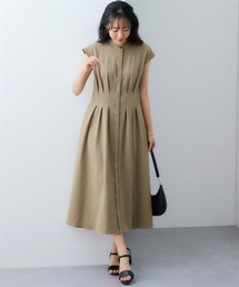 7days Life Styling | シアサッカータックデザインノースリーブシャツワンピース(ワンピース)