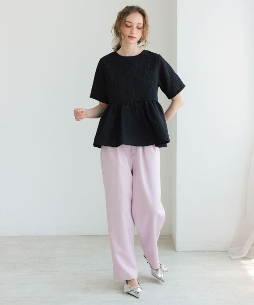 DONOBAN(ドノバン)の「シアージャガードセットアップ(セットアップ・レディース・ライトピンク/ブラック・LONG/SHORT)」の15枚目の写真