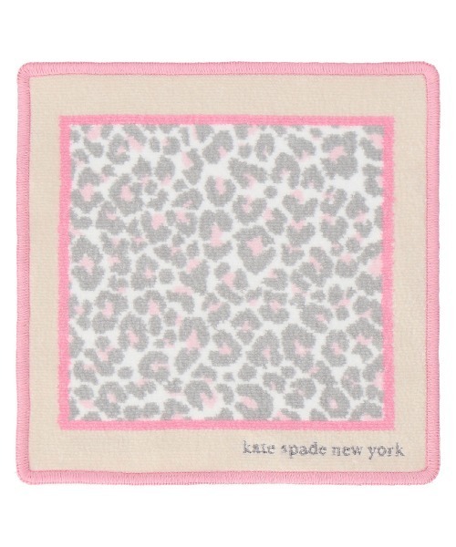kate spade new york(ケイトスペード ニューヨーク)の「シェニール織ハンカチ(ハンカチ/ハンドタオル・レディース・ピンク/グリーン/ブラック・FREE)」の5枚目の写真