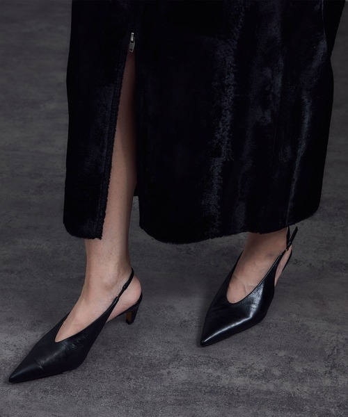 SALON adam et rope'(サロン アダム エ ロペ)の「ポニーヘアータイトスカート(スカート・レディース・ブラック・M/S)」の14枚目の写真