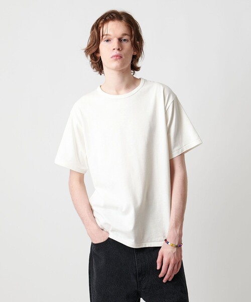 UNITED ARROWS & SONS(ユナイテッドアローズアンドサンズ)の「<UNITED ARROWS & SONS> BD PLAIN TEE/Tシャツ(Tシャツ/カットソー・メンズ・イエロー/ケリーグリーン/ホワイト/ブラック・S/XL/L/M)」の2枚目の写真