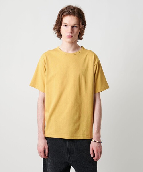 UNITED ARROWS & SONS(ユナイテッドアローズアンドサンズ)の「<UNITED ARROWS & SONS> BD PLAIN TEE/Tシャツ(Tシャツ/カットソー・メンズ・イエロー/ケリーグリーン/ホワイト/ブラック・S/XL/L/M)」の1枚目の写真