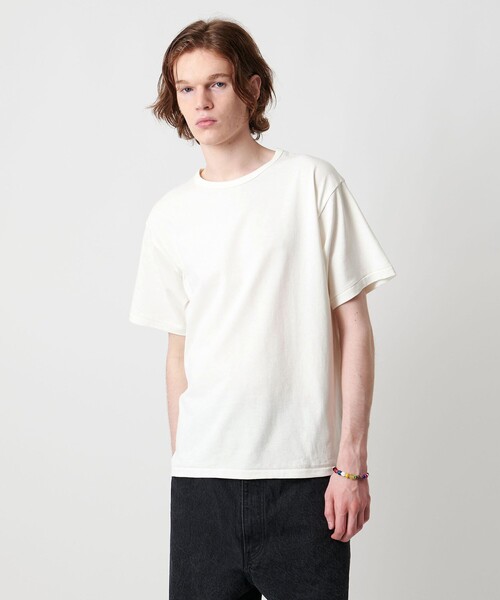 UNITED ARROWS & SONS(ユナイテッドアローズアンドサンズ)の「<UNITED ARROWS & SONS> BD PLAIN TEE/Tシャツ(Tシャツ/カットソー・メンズ・イエロー/ケリーグリーン/ホワイト/ブラック・S/XL/L/M)」の7枚目の写真