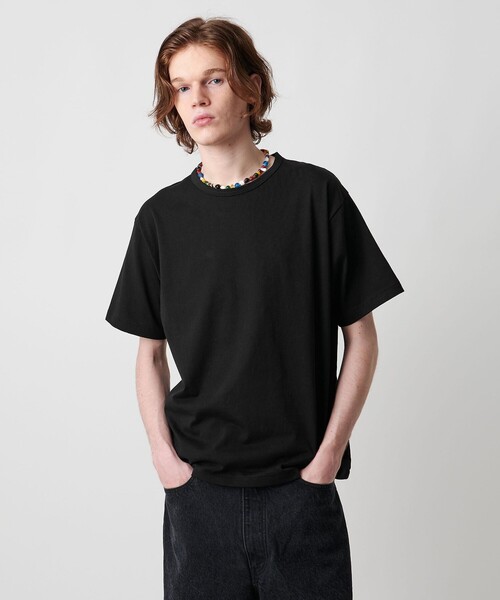 UNITED ARROWS & SONS(ユナイテッドアローズアンドサンズ)の「<UNITED ARROWS & SONS> BD PLAIN TEE/Tシャツ(Tシャツ/カットソー・メンズ・イエロー/ケリーグリーン/ホワイト/ブラック・S/XL/L/M)」の9枚目の写真