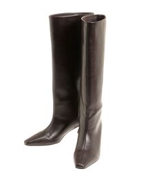 LAGUNAMOON | フレアヒールロングブーツ(ブーツ)