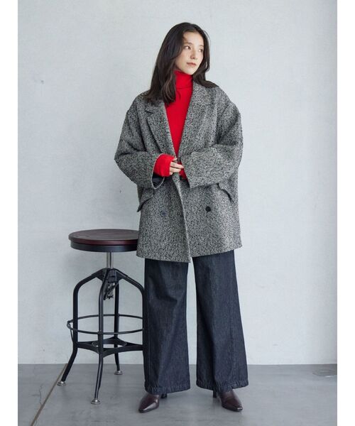 LAGUNAMOON（ラグナムーン）の「フレアヒールロングブーツ（ブーツ・レディース・ブラウン・S/M）」の4枚目の写真