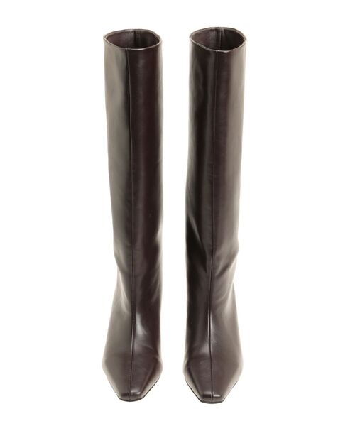 LAGUNAMOON（ラグナムーン）の「フレアヒールロングブーツ（ブーツ・レディース・ブラウン・S/M）」の6枚目の写真