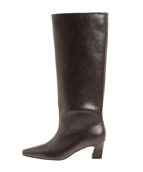 LAGUNAMOON（ラグナムーン）の「フレアヒールロングブーツ（ブーツ・レディース・ブラウン・S/M）」の7枚目の写真