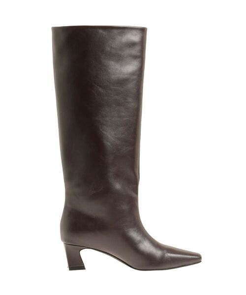 LAGUNAMOON（ラグナムーン）の「フレアヒールロングブーツ（ブーツ・レディース・ブラウン・S/M）」の8枚目の写真