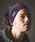 GLIMCLAPiONbvj́umko12984-Knitted headband-Chenille yarn & Grid pattern- jbgwAohiwAohjvbp[v