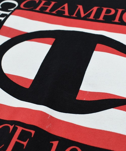 Champion(チャンピオン)の「【USED】Champion ロゴ Tシャツ(Tシャツ/カットソー・メンズ・ブラック・X-LARGE)」の6枚目の写真