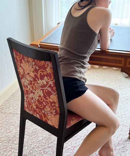 EDIT. FOR LULU（エディットフォールル）の「petiteLULU ピコキャミソール（キャミソール・レディース・ホワイト/カーキ・FREE）」の8枚目の写真