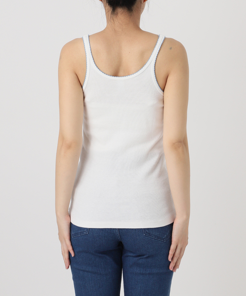 EDIT. FOR LULU（エディットフォールル）の「petiteLULU ピコキャミソール（キャミソール・レディース・ホワイト/カーキ・FREE）」の14枚目の写真