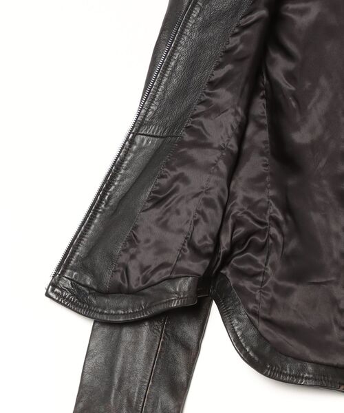 DIESEL(ディーゼル)の「ウィメンズ レザージャケット L-EGRAD(ライダースジャケット・レディース・ブラック・38/40/42)」の7枚目の写真