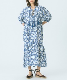 (HLAADA for ROSEBUD)BLOCK PRINT SMOCK OP