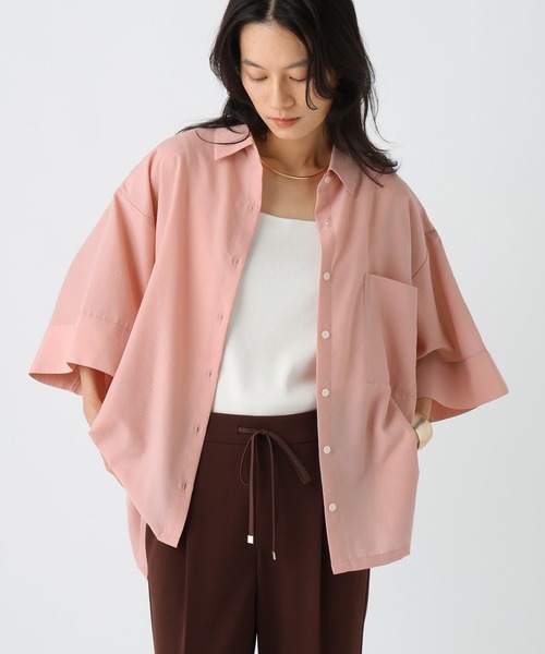 ブラウス シャツ アイロンいらず5分袖ドライシャツ / 579965 レディース アイロンいらず5分袖ドライシャツ | [公式]エルーラ （Elura）通販