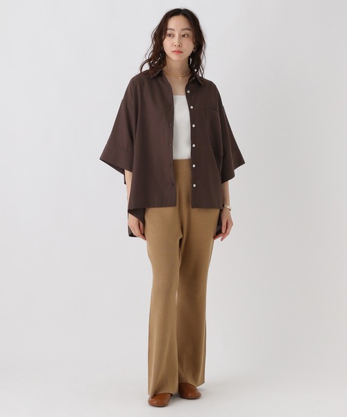 セール】アイロンいらず5分袖ドライシャツ / 579965（シャツ/ブラウス