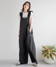 ローリーズファーム　yuw スタンドオールインワン　美品　フリーサイズ ブランド古着】LOWRYS FARM｜ローリーズファームの