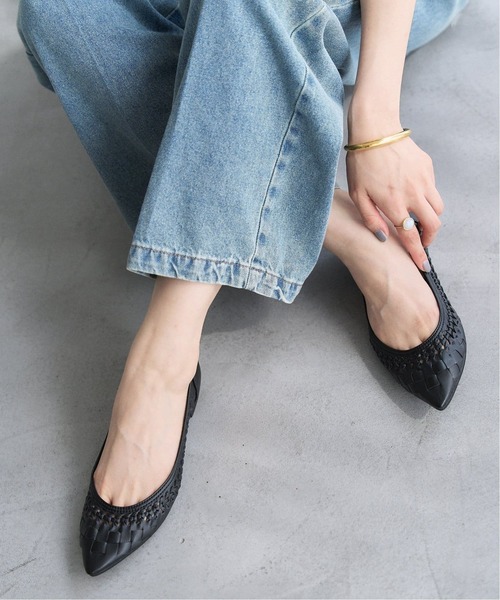 追加》ポインテッドサシメッシュフラット（バレエシューズ）｜LE TALON