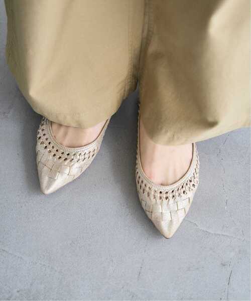 LE TALON（ルタロン）の「《追加》ポインテッドサシメッシュフラット（バレエシューズ・レディース・ブラック系その他/シルバー・23cm/23.5cm/24cm/24.5cm/22cm/22.5cm/25cm/25.5cm）」の9枚目の写真