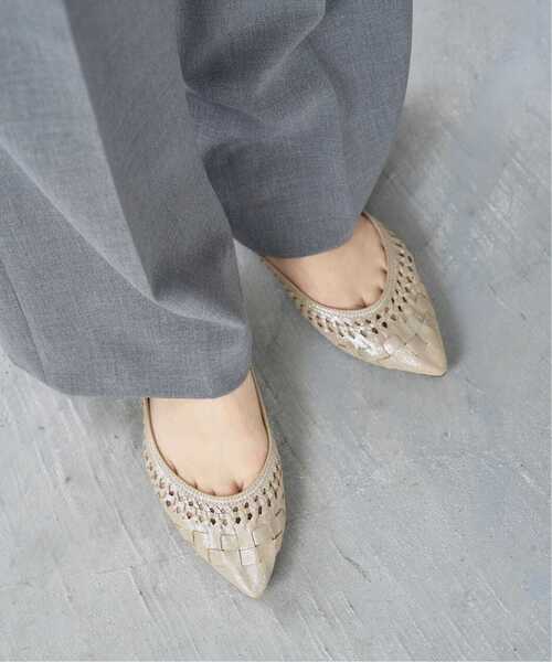 LE TALON（ルタロン）の「《追加》ポインテッドサシメッシュフラット（バレエシューズ・レディース・ブラック系その他/シルバー・23cm/23.5cm/24cm/24.5cm/22cm/22.5cm/25cm/25.5cm）」の10枚目の写真