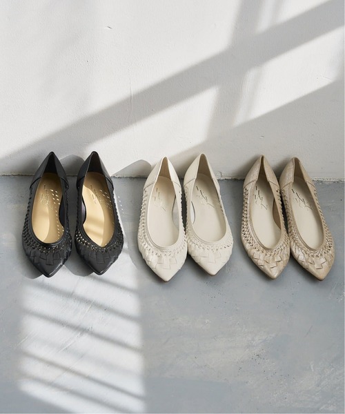 LE TALON（ルタロン）の「《追加》ポインテッドサシメッシュフラット（バレエシューズ・レディース・ブラック系その他/シルバー・23cm/23.5cm/24cm/24.5cm/22cm/22.5cm/25cm/25.5cm）」の11枚目の写真