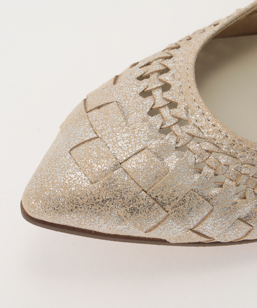 LE TALON（ルタロン）の「《追加》ポインテッドサシメッシュフラット（バレエシューズ・レディース・ブラック系その他/シルバー・23cm/23.5cm/24cm/24.5cm/22cm/22.5cm/25cm/25.5cm）」の19枚目の写真