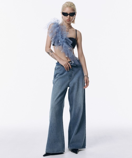 JOSE MOON（ジョゼムーン）の「BRA TOP/ブラトップ（その他トップス・レディース・ホワイト/ブラック/チャコールグレー・FREE）」の13枚目の写真