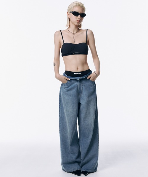 JOSE MOON（ジョゼムーン）の「BRA TOP/ブラトップ（その他トップス・レディース・ホワイト/ブラック/チャコールグレー・FREE）」の8枚目の写真