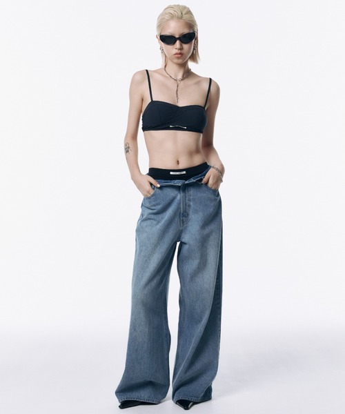 JOSE MOON（ジョゼムーン）の「BRA TOP/ブラトップ（その他トップス・レディース・ホワイト/ブラック/チャコールグレー・FREE）」の9枚目の写真