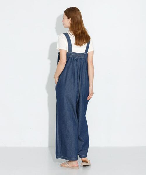 URBAN RESEARCH Sonny Label(アーバンリサーチサニーレーベル)の「デニムサロペット(サロペット/オーバーオール・レディース・ブラック/インディゴブルー・FREE)」の22枚目の写真