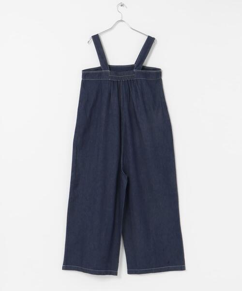 URBAN RESEARCH Sonny Label(アーバンリサーチサニーレーベル)の「デニムサロペット(サロペット/オーバーオール・レディース・ブラック/インディゴブルー・FREE)」の18枚目の写真