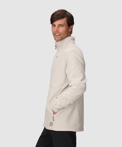 OUTDOOR RESEARCH(アウトドアリサーチ)の「OUTDOOR RESEARCH/アウトドアリサーチ Trail Mix XT Fleece Jacket(その他トップス・メンズ・オフホワイト・MEDIUM/LARGE)」の4枚目の写真