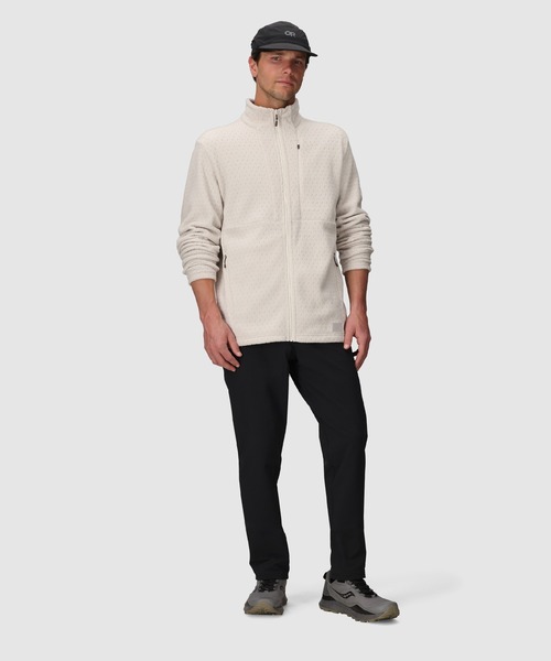 OUTDOOR RESEARCH(アウトドアリサーチ)の「OUTDOOR RESEARCH/アウトドアリサーチ Trail Mix XT Fleece Jacket(その他トップス・メンズ・オフホワイト・MEDIUM/LARGE)」の6枚目の写真