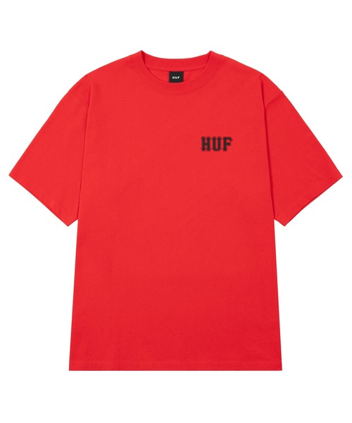 HUF(ハフ)の「TWO BLOCKS OF SUNSHINE TEE(Tシャツ/カットソー・メンズ・ホワイト/レッド系その他・S/XL/L/XXL/M)」の6枚目の写真