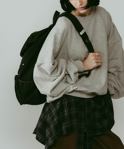 Knuth Marf（クヌースマーフ）の「【Knuth Marf】nylon back pack（バックパック/リュック・メンズ・ブラック・FREE）」の5枚目の写真