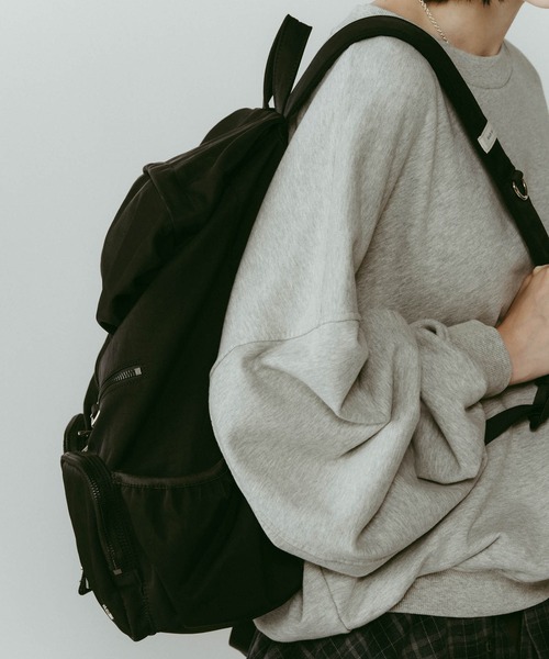 Knuth Marf（クヌースマーフ）の「【Knuth Marf】nylon back pack（バックパック/リュック・メンズ・ブラック・FREE）」の6枚目の写真