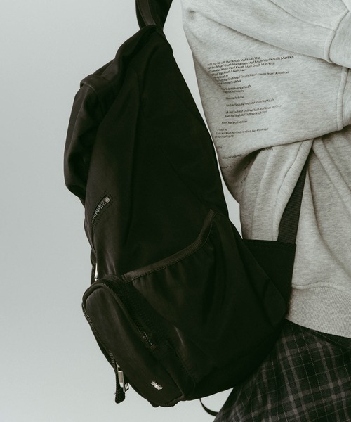 Knuth Marf（クヌースマーフ）の「【Knuth Marf】nylon back pack（バックパック/リュック・メンズ・ブラック・FREE）」の8枚目の写真