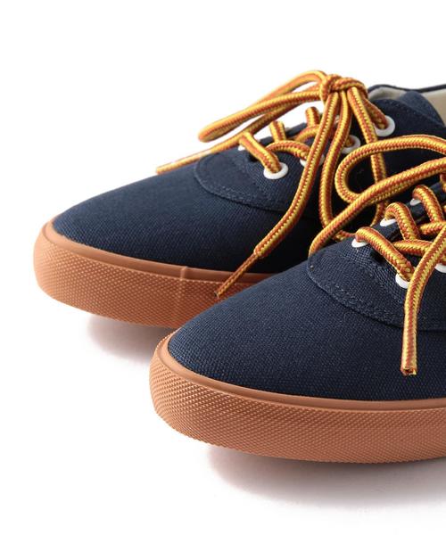 coen（コーエン）の「デッキレースアップスニーカー◆（スニーカー・レディース・オリーブ/ホワイト/ネイビー・LARGE/SMALL/MEDIUM）」の12枚目の写真