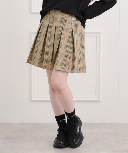 インパン付プリーツスカート（スカート）｜PINK-latte（ピンクラテ）の